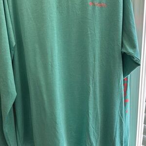 Columbia Green Long Sleeve Tee